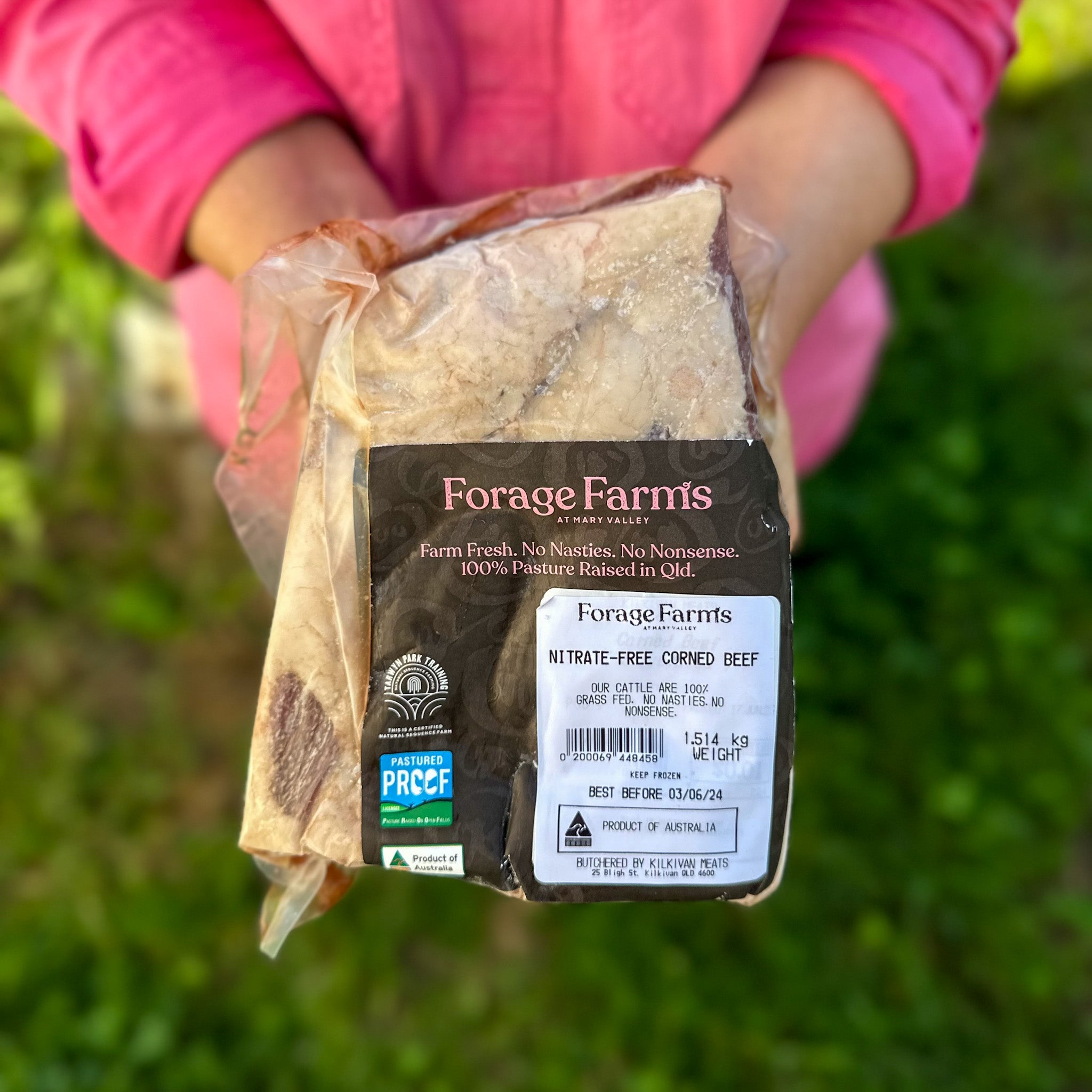 Forage Farms Grass Fed & Finished Beef Nitrate Free Corned Beef