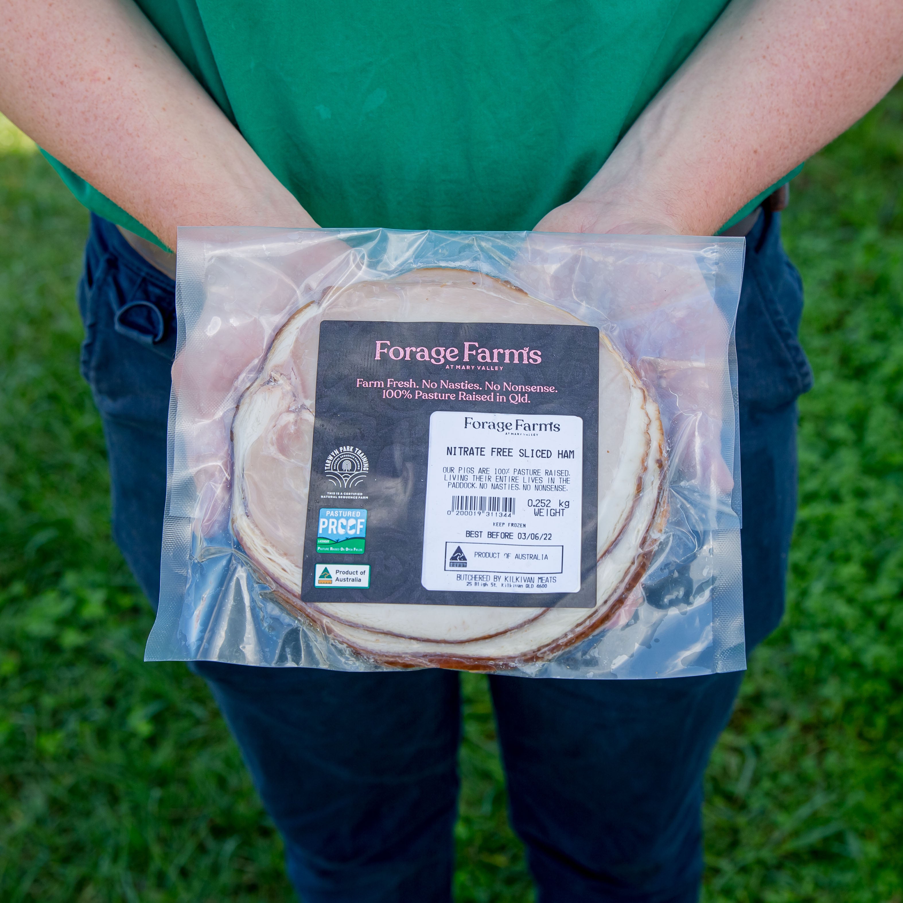 Forage Farms Nitrate-Free Pasture Raised Sliced Ham