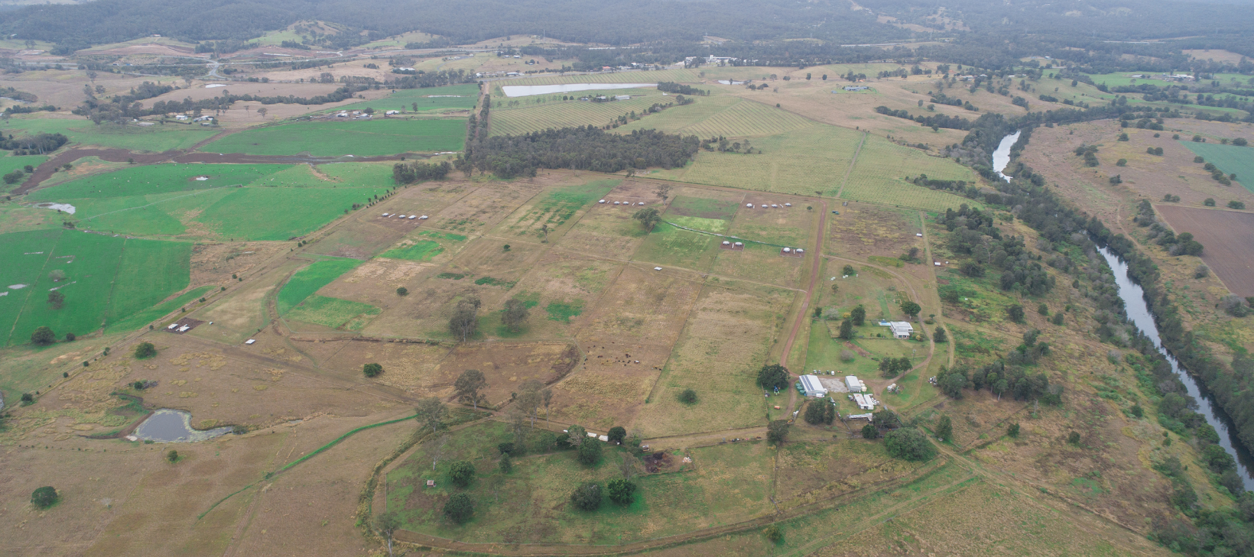 Forage Farms From Above