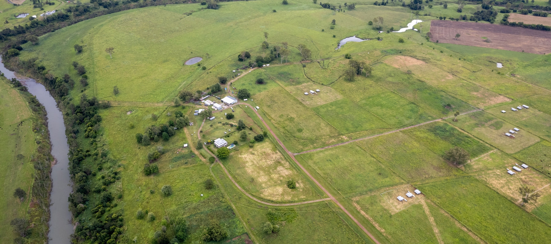 Forage Farms Aerial Shot