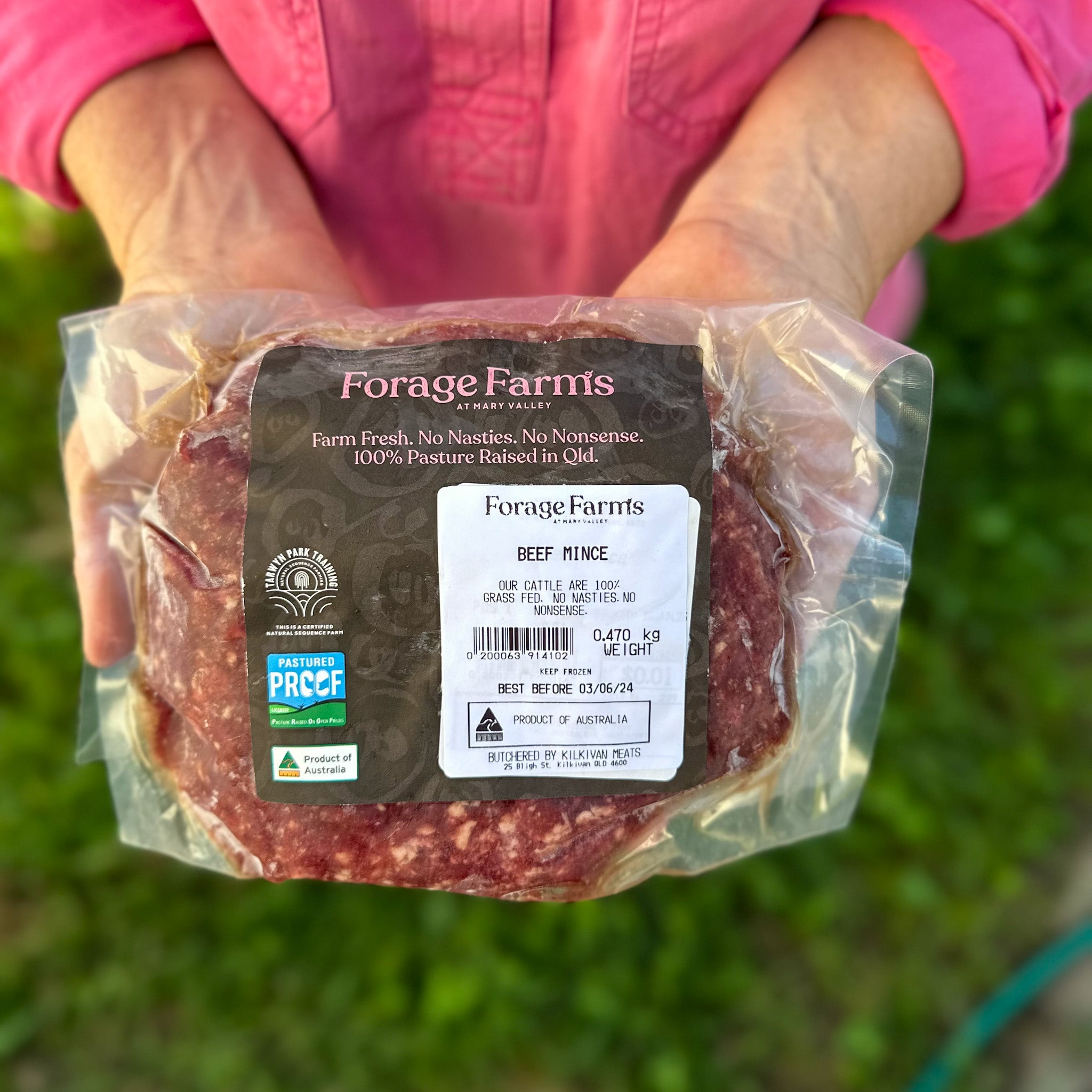 Forage Farms Grass Fed & Finished Beef Mince