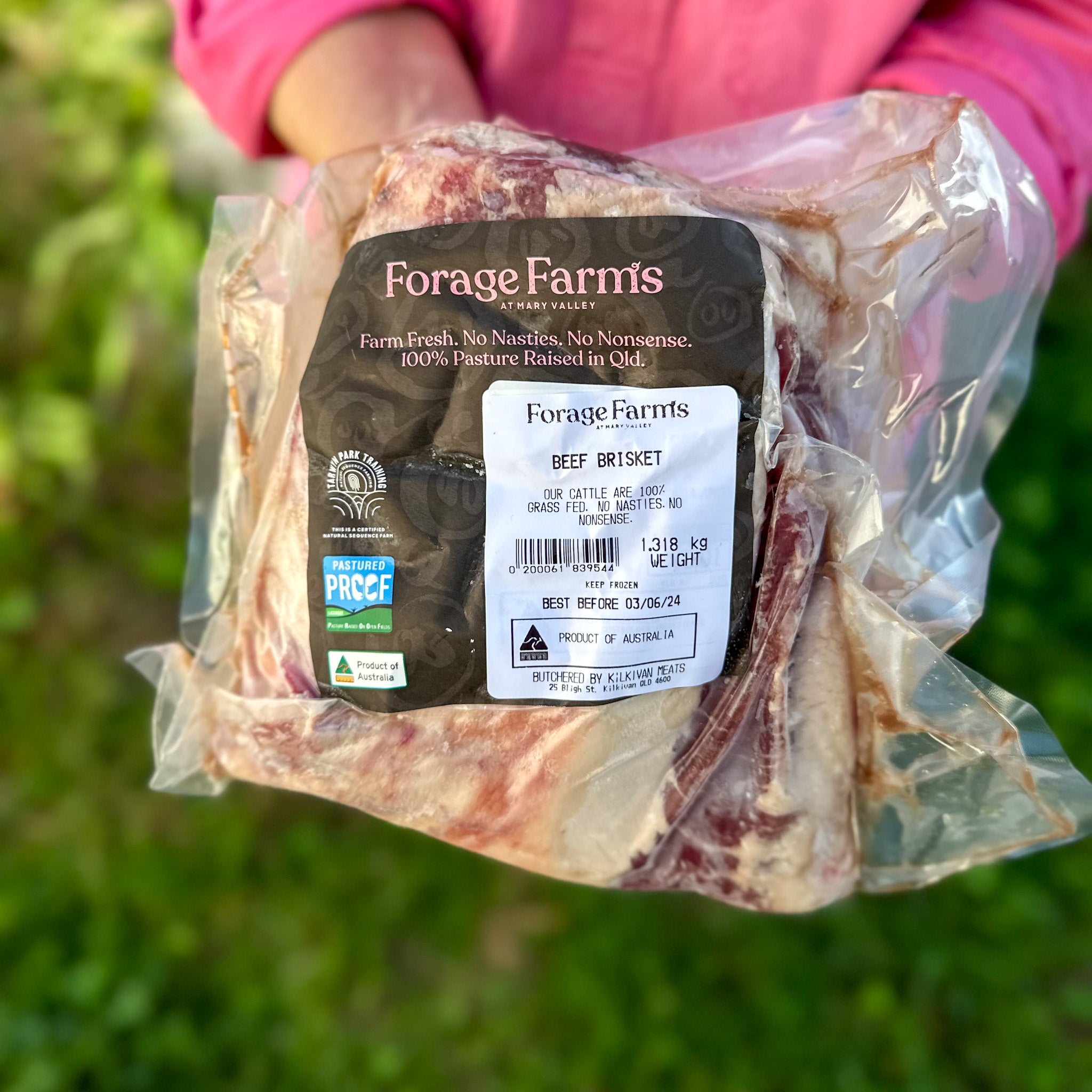Forage Farms Grass Fed & Finished Beef Brisket