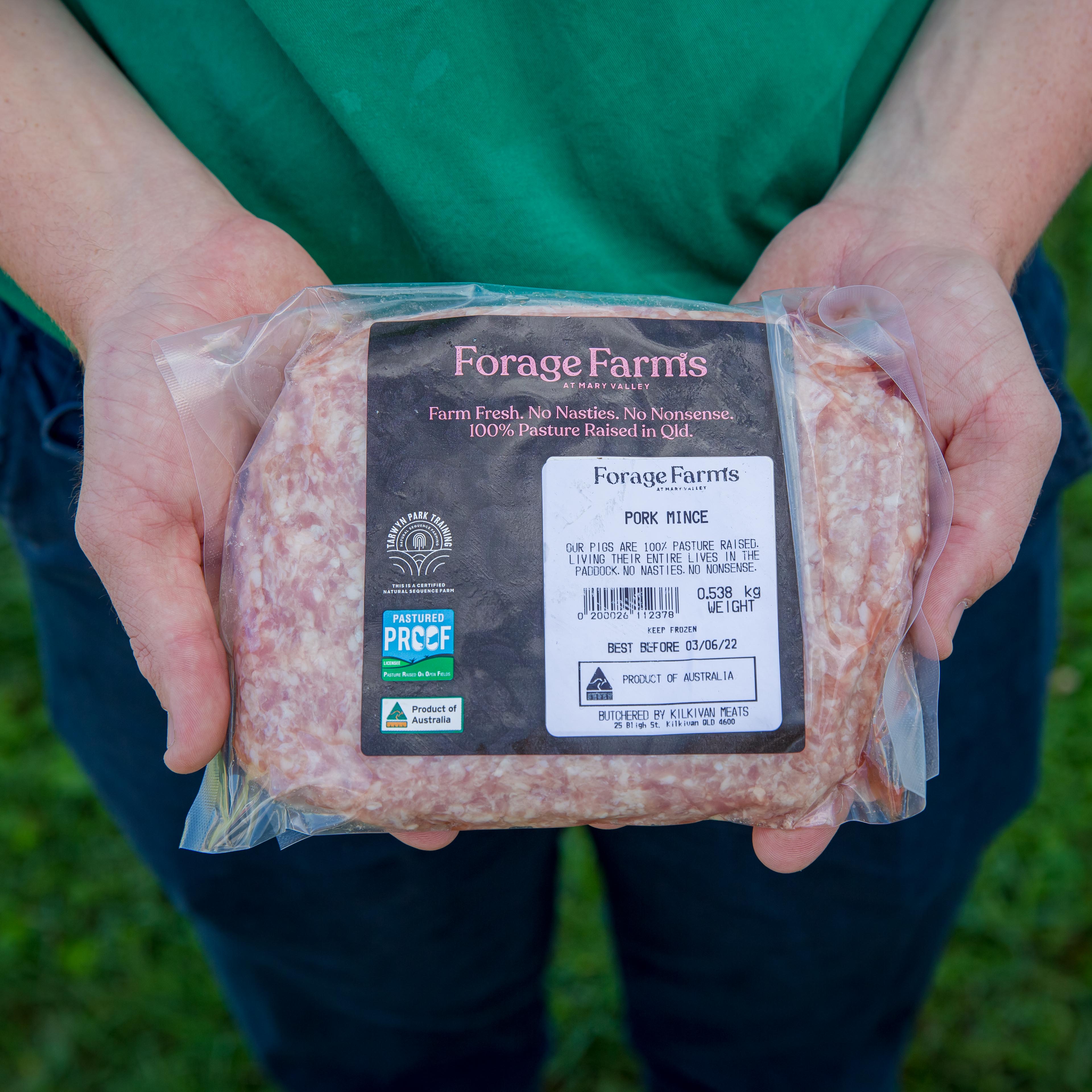 Forage Farms Pasture Raised Pork Mince