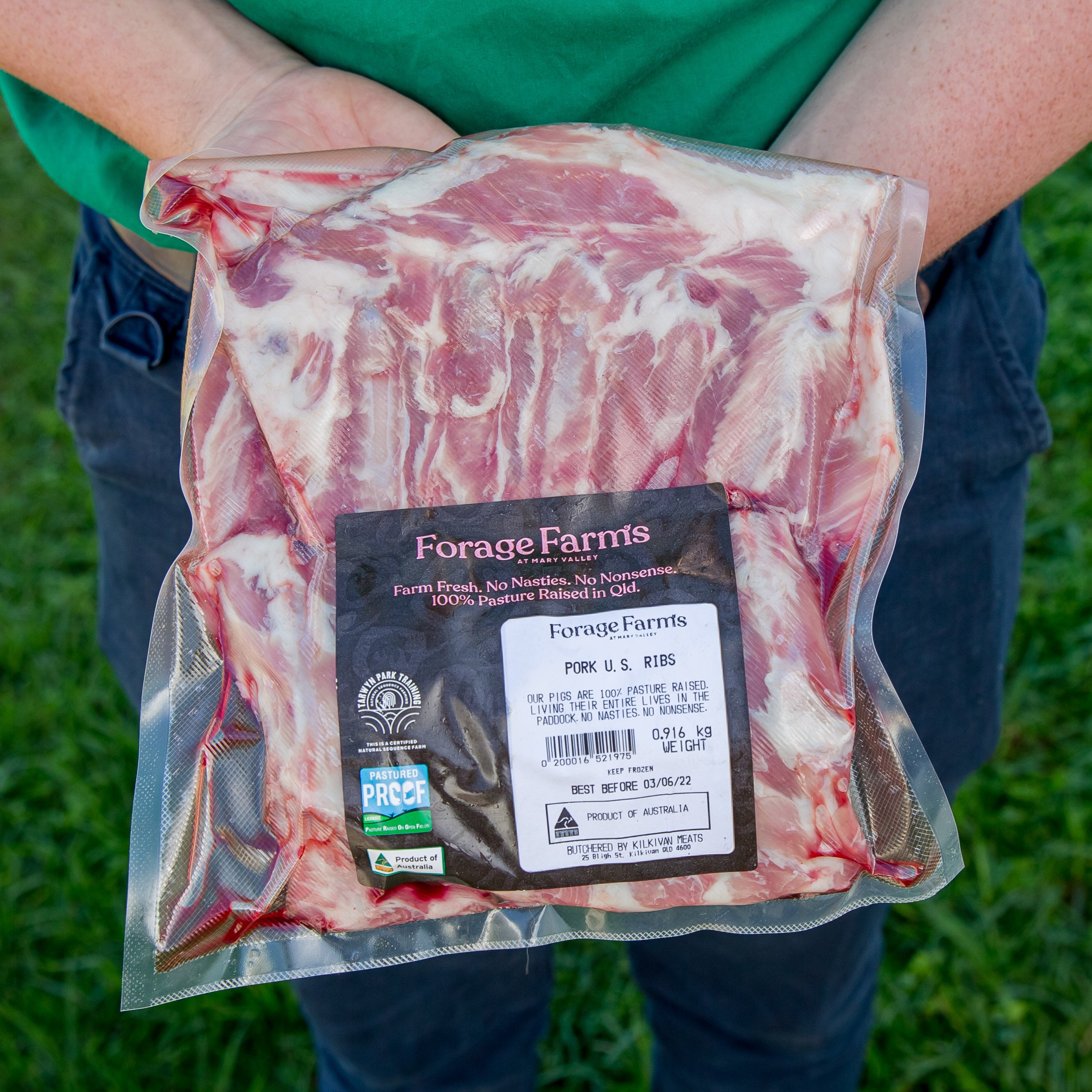 Forage Farms Pasture Raised U.S. Ribs